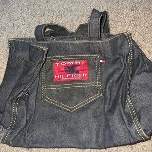 Tommy Hilfiger Mini Vintage Tote Jean Purse